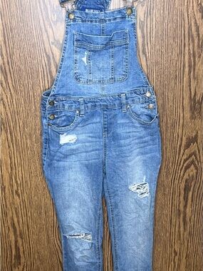 Blue Spice Medium Blue Denim Overalls
